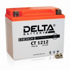 Аккумулятор Delta CT 1212 (YTX14-BS) 12Аh AGM