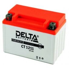 Аккумулятор Delta CT 1211(YTZ12S) 11Аh AGM
