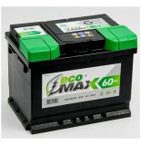 Аккумулятор EcoMax 60 Ah Обратный[-+] низкий