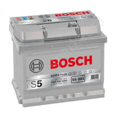Аккумулятор Bosch S5 52 Ah Обратный[-+]
