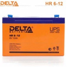 Аккумулятор Delta HR 6-12 6V 12Аh AGM