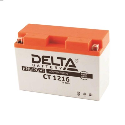 Аккумулятор Delta СT 1216 (YB16AL-A2) 16Аh AGM