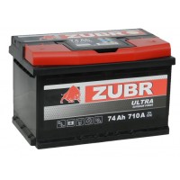 Аккумулятор ZUBR ULTRA 74 Ah Обратный[-+] низкий
