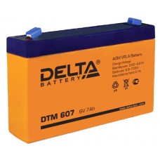 Аккумулятор Delta 6V 7Аh DTM607 AGM
