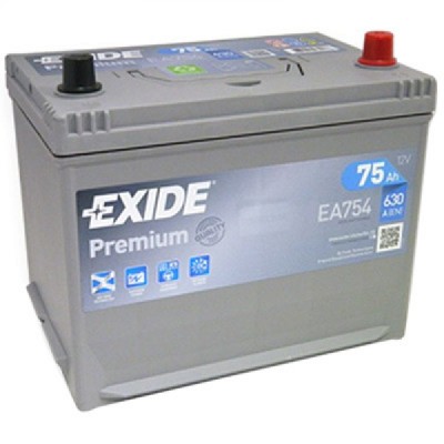 Аккумулятор EXIDE PREMIUM 75 Ah Обратный[-+]