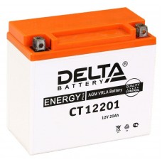 Аккумулятор Delta CT 1220.1 (YTX20L-BS) 20Аh AGM