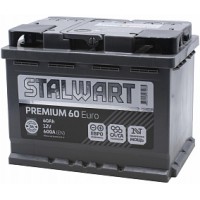 Аккумулятор STALWART Premium 60 Ah Обратный[-+] Аком