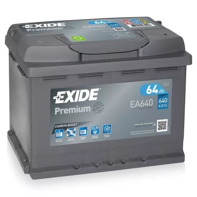Аккумулятор EXIDE Premium 64 Ah Прямой[+-]