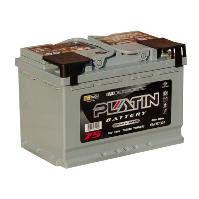  Аккумулятор Platin Premium 75 Ah Обратный[-+] низкий
