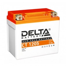 Аккумулятор Delta CT 1205 (YTX5L-BS) 12V 5Аh AGM