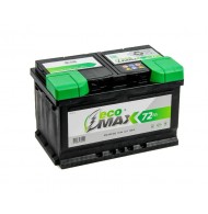 Аккумулятор EcoMax 72 Ah Обратный[-+] низкий