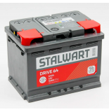 Аккумулятор STALWART Drive 64 Ah Обратный -+